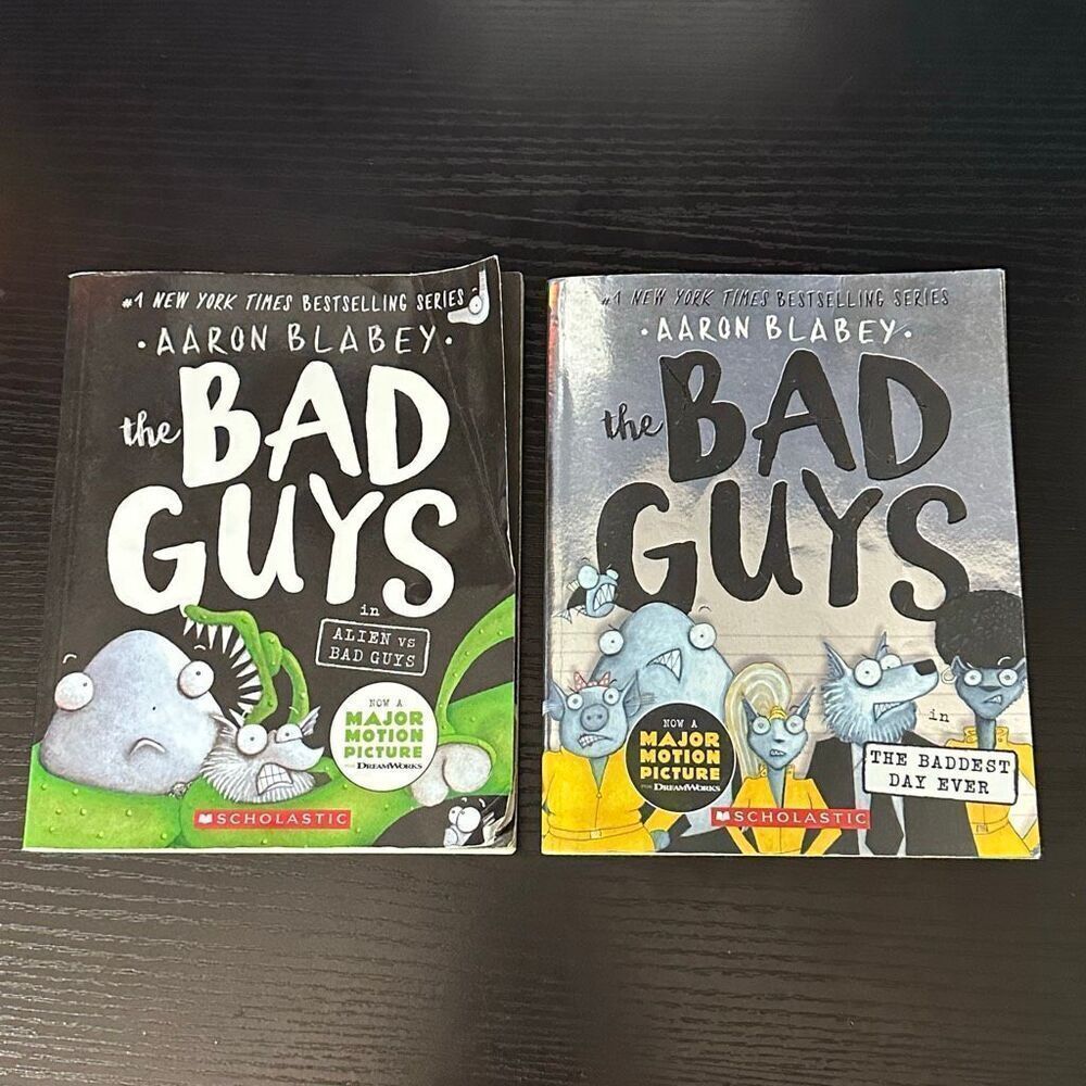 Bad Guys Books Set of 2 Aaron Blabey 2 books #6 #10